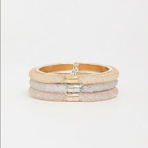 Torrid Mesh Bangle Set of 3